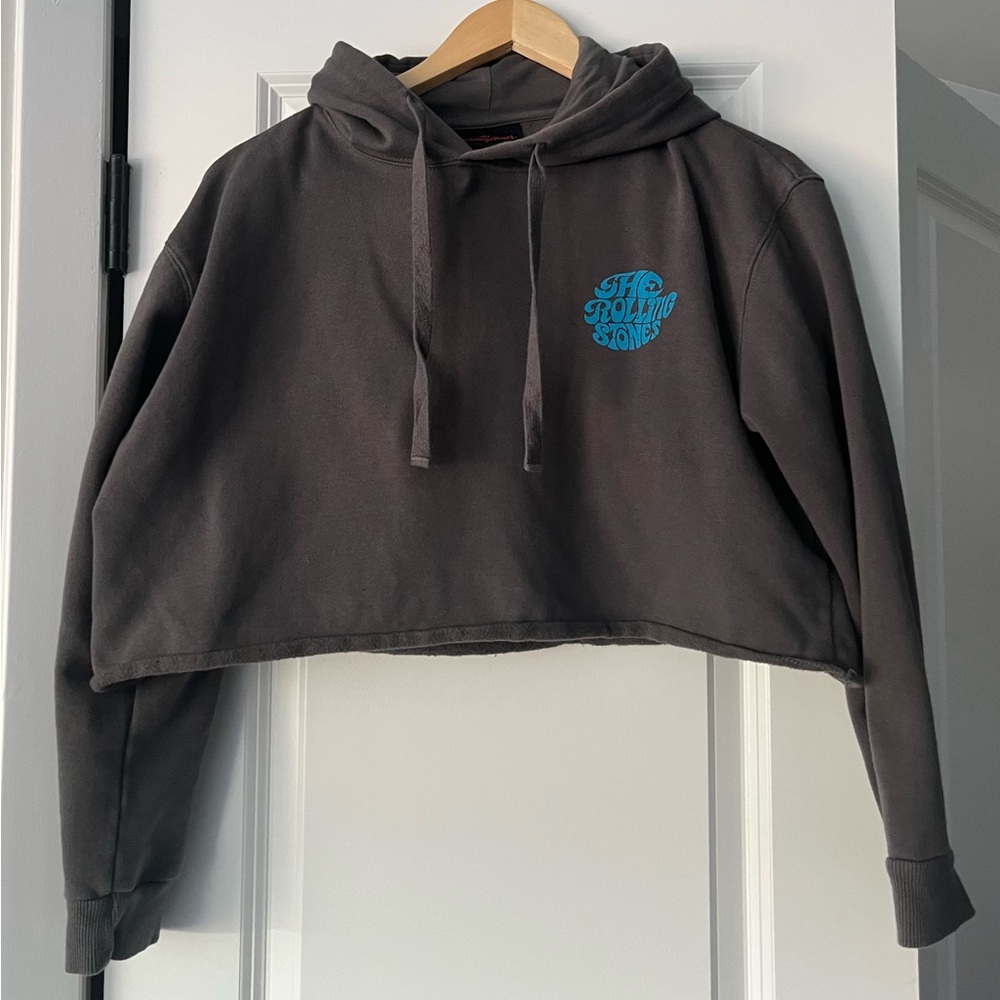 Rolling Stones cropped woman’s sweatshirt